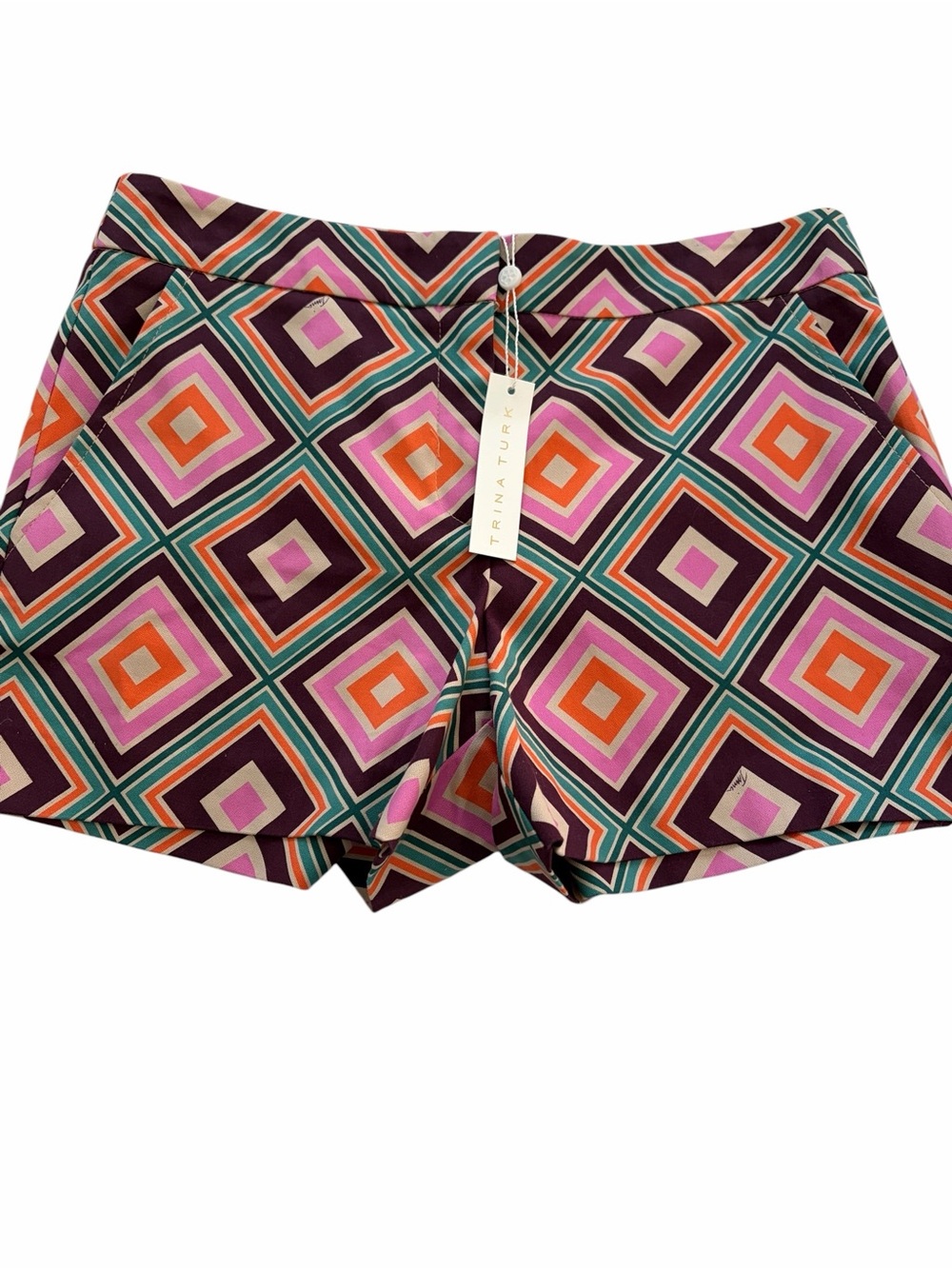 Trina Turk Multicolor Geo Print Women's corbin 2 shorts